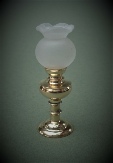 Dolls House Table Light Brass